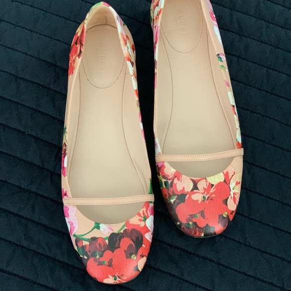 Gucci Bloom Flats size 40 1/2 - Picture 2 of 8